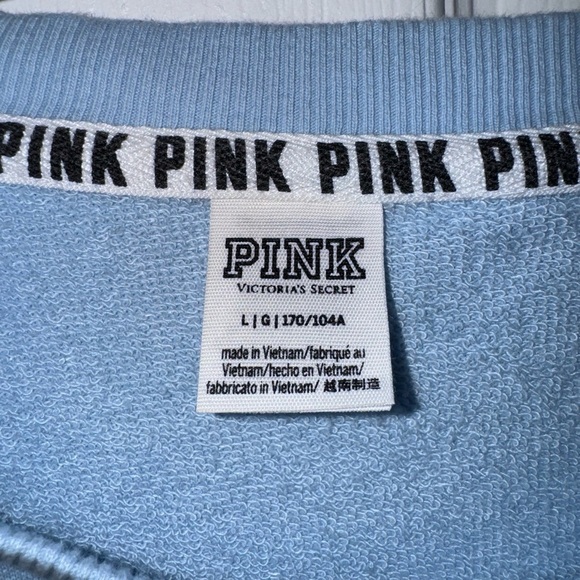 VS Pink Blue Logo Sweater! - Picture 4 of 5